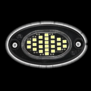 Battery powered rock lights